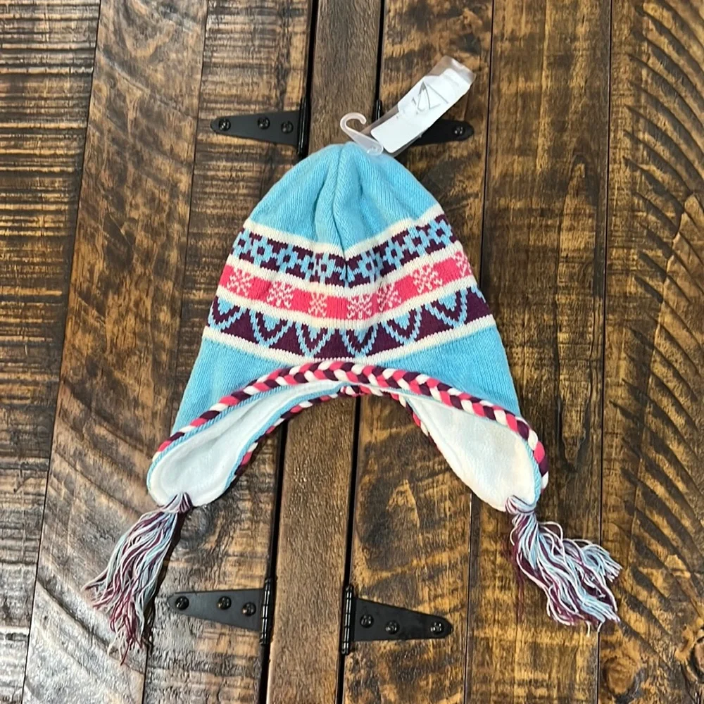 Kids lined winter hat